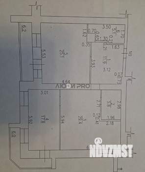 3-к квартира, вторичка, 95м2, 3/16 этаж