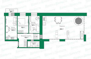 3-к квартира, вторичка, 79м2, 5/6 этаж