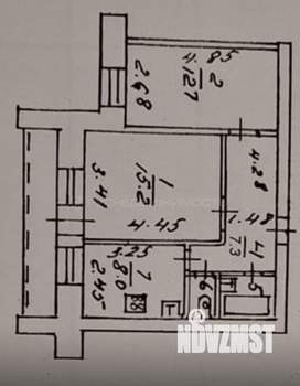 2-к квартира, вторичка, 47м2, 2/9 этаж