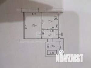 1-к квартира, вторичка, 27м2, 2/5 этаж