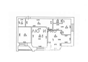 3-к квартира, вторичка, 80м2, 4/5 этаж