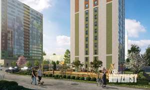 2-к квартира, вторичка, 58м2, 1/17 этаж
