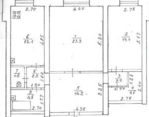 2-к квартира, вторичка, 81м2, 2/5 этаж