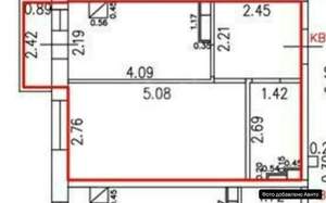 1-к квартира, вторичка, 32м2, 2/5 этаж