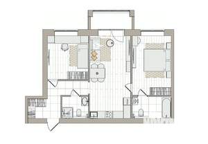 3-к квартира, вторичка, 69м2, 2/7 этаж