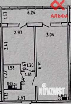 2-к квартира, вторичка, 41м2, 9/15 этаж