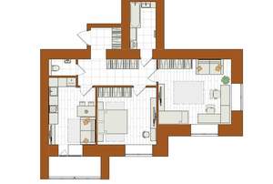 2-к квартира, вторичка, 72м2, 1/12 этаж