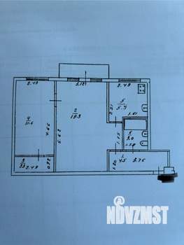 2-к квартира, вторичка, 47м2, 4/5 этаж