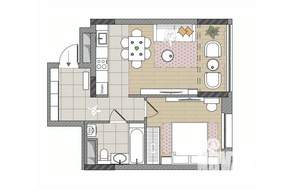 2-к квартира, вторичка, 49м2, 13/17 этаж