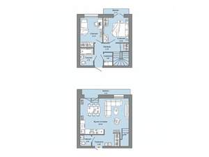 2-к квартира, строящийся дом, 75м2, 7/8 этаж
