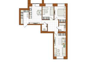 3-к квартира, вторичка, 77м2, 5/12 этаж