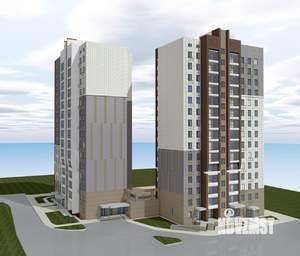 2-к квартира, строящийся дом, 67м2, 10/15 этаж