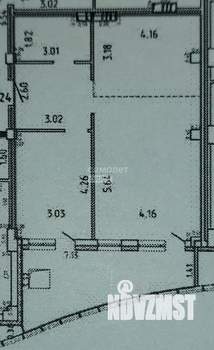 2-к квартира, вторичка, 63м2, 15/25 этаж