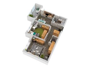 2-к квартира, вторичка, 58м2, 11/12 этаж