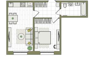 2-к квартира, вторичка, 44м2, 10/17 этаж