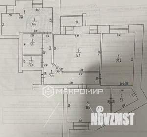 3-к квартира, вторичка, 107м2, 2/10 этаж