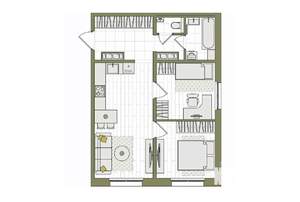 3-к квартира, вторичка, 51м2, 11/17 этаж