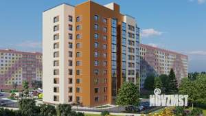 1-к квартира, строящийся дом, 37м2, 8/10 этаж