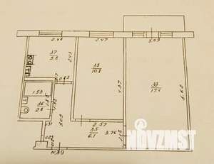 2-к квартира, вторичка, 42м2, 5/5 этаж