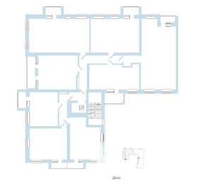 3-к квартира, вторичка, 79м2, 7/8 этаж