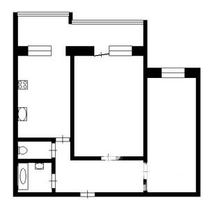 2-к квартира, вторичка, 48м2, 3/10 этаж