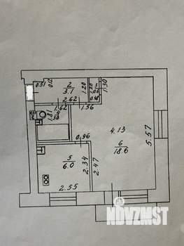 1-к квартира, вторичка, 31м2, 5/5 этаж