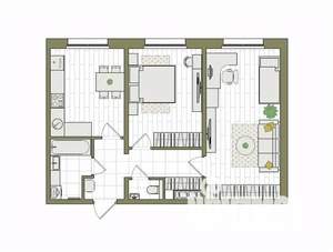 2-к квартира, вторичка, 59м2, 2/17 этаж