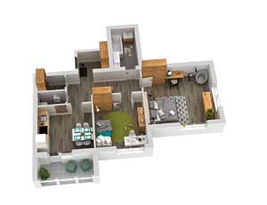 2-к квартира, вторичка, 80м2, 8/12 этаж