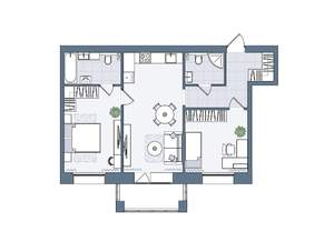 3-к квартира, вторичка, 69м2, 2/6 этаж