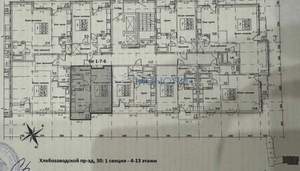 1-к квартира, вторичка, 39м2, 7/13 этаж