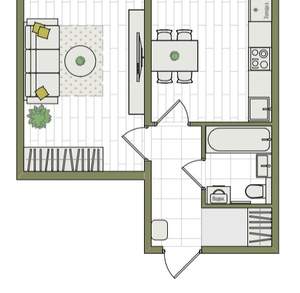 1-к квартира, вторичка, 34м2, 6/17 этаж