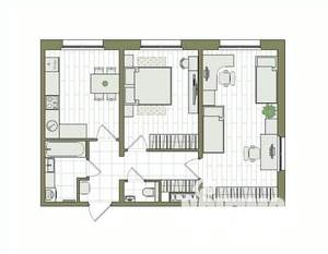 2-к квартира, вторичка, 59м2, 6/17 этаж